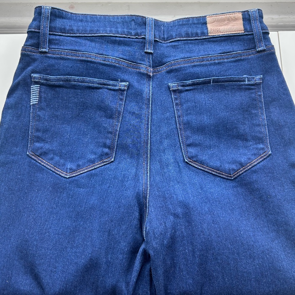 Paige ‘Anessa’ Wide Leg Crop Denim-size 30 - Picture 8 of 9
